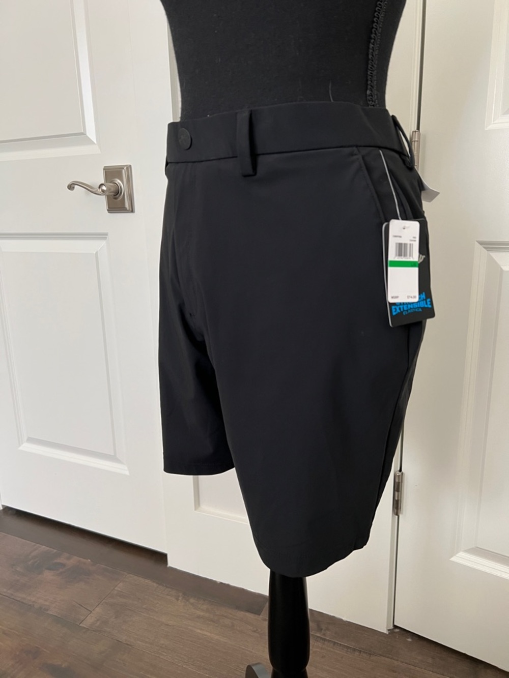 Callaway Black Women's Performance Golf Shorts - Flat Front